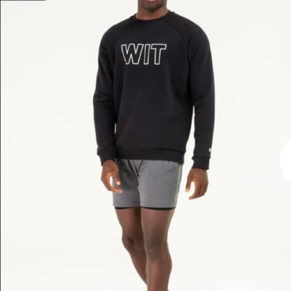 WIT Lightweight Knit Shorts. Gray. Large - Picture 7 of 14
